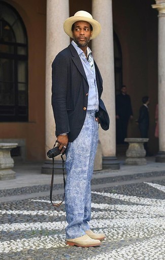 Какие пиджаки носить с бирюзовыми брюками чинос