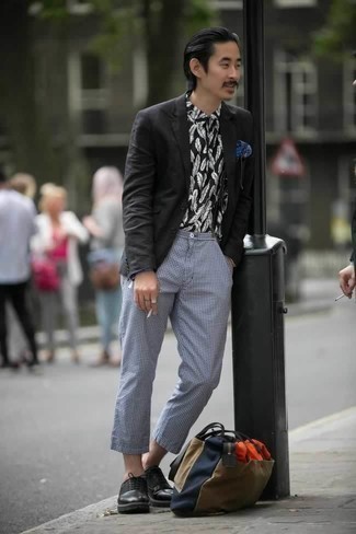 Какие пиджаки носить с бирюзовыми брюками чинос