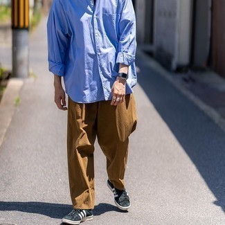 С чем носить бирюзовые кожаные часы мужчине