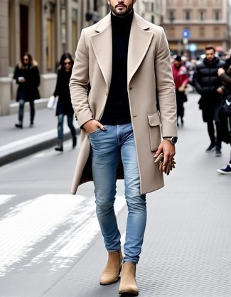 С чем носить бирюзовые брюки мужчине