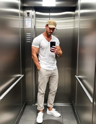 С чем носить бейсболку мужчине