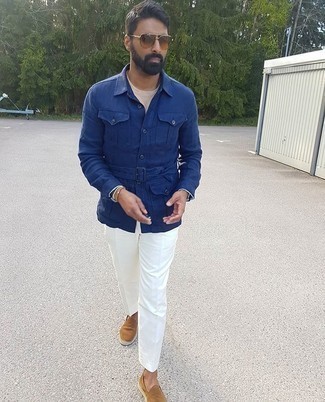 С чем носить бежевый браслет из бисера мужчине