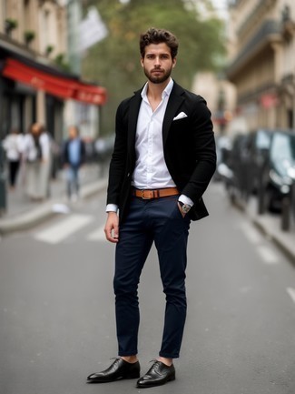 С чем носить бежевый ремень мужчине