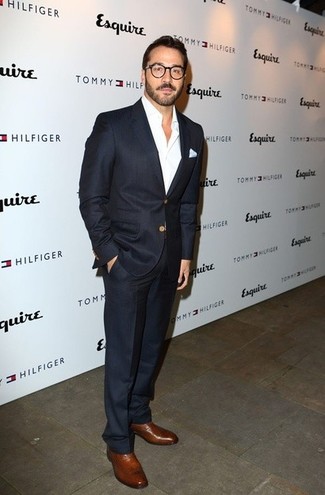 Какие пиджаки носить с бежевыми брогами