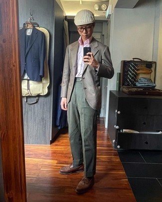 С чем носить бежевую кепку мужчине