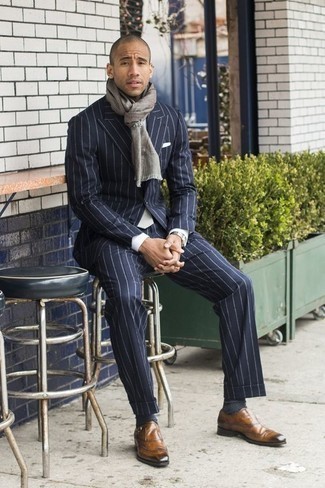 С чем носить бежевые кожаные монки