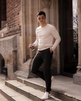 С чем носить бежевые кожаные часы мужчине