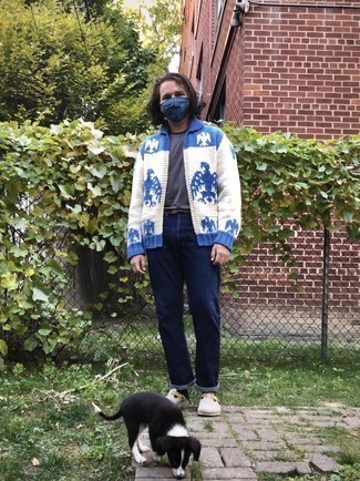 С чем носить бежевые монки