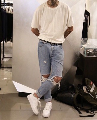 С чем носить бежевые носки-невидимки мужчине