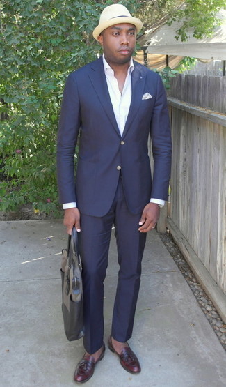 С чем носить бежевую соломенную шляпу мужчине