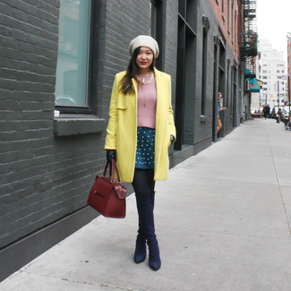 С чем носить берет