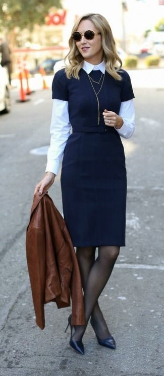 Как носить косуху с туфлями