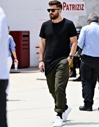 С чем носить черно-серебряные часы мужчине