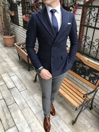 С чем носить черно-серебряные часы мужчине