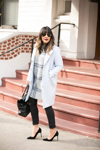 Какие джинсы носить с черно-бежевыми туфлями