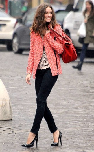 Какие водолазки носить с черно-белыми туфлями