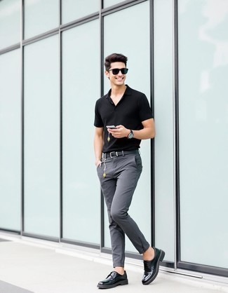 С чем носить черно-белые носки мужчине