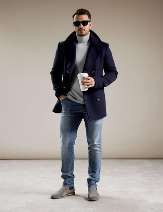 С чем носить черно-белые солнцезащитные очки мужчине