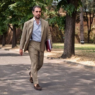 С чем носить черно-белые подтяжки