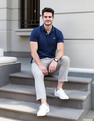 С чем носить черно-белые часы мужчине