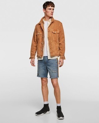 Какие шорты носить с черными кроссовками мужчине