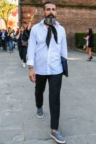 С чем носить черную бандану мужчине