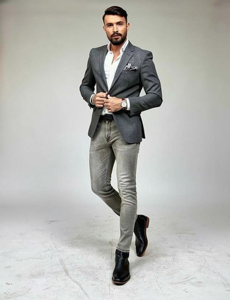 С чем носить черный ремень мужчине