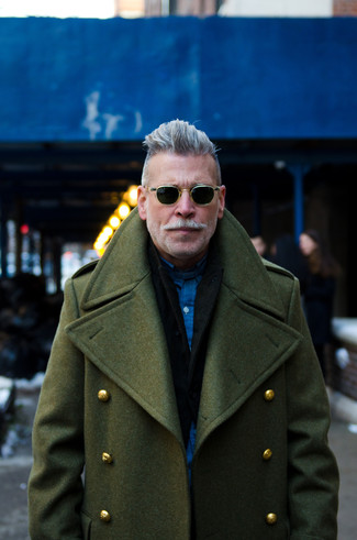 Какие длинные пальто носить с черным пиджаком