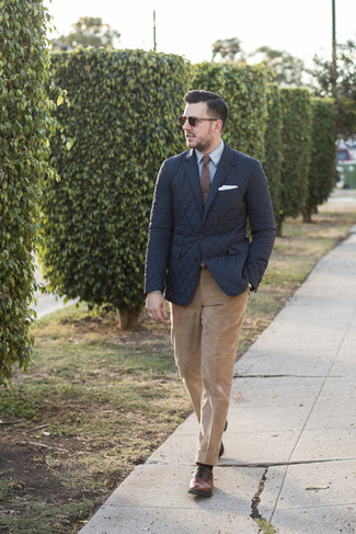 Какие оксфорды носить с черным пиджаком