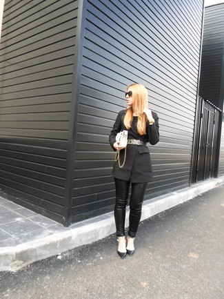 Какие туфли носить с черным пиджаком