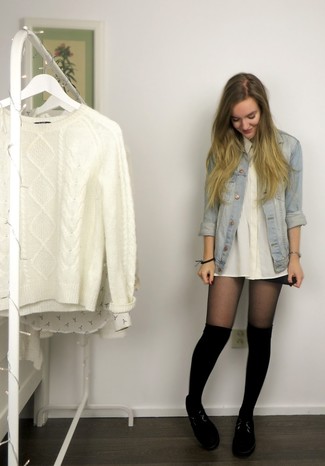 С чем носить черные топсайдеров женщине