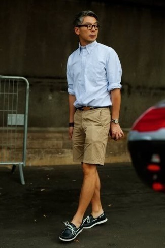 Какие шорты носить с черными топсайдерами