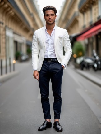 С чем носить черные броги