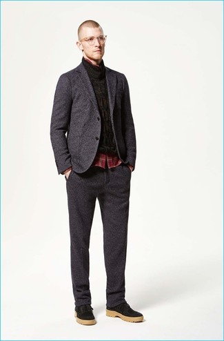 Какие рубашки с длинным рукавом носить с черными брогами