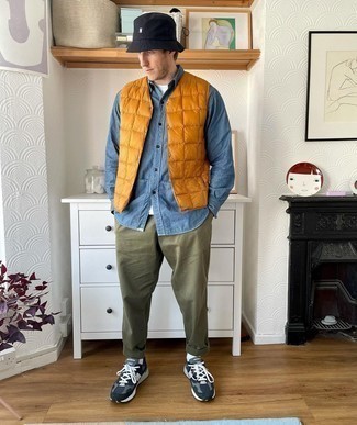 С чем носить черную панаму мужчине