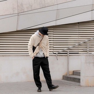 С чем носить черную панаму мужчине