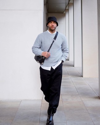 С чем носить черную панаму мужчине