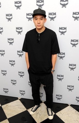 С чем носить черный ремень из плотной ткани мужчине