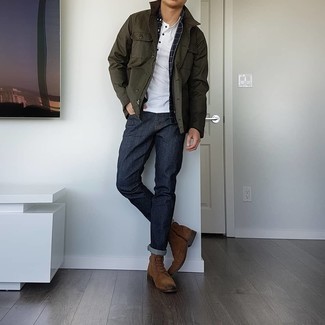 С чем носить черную рубашку с коротким рукавом в клетку мужчине