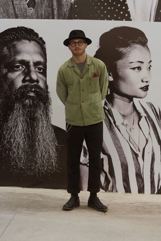 Какие туфли дерби носить с черными брюками чинос