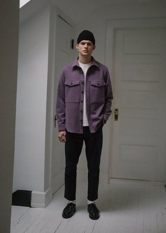 Какие ботинки дезерты носить с черными брюками чинос