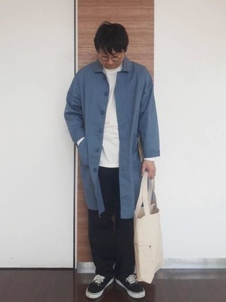 Какие дождевики носить с черными брюками чинос