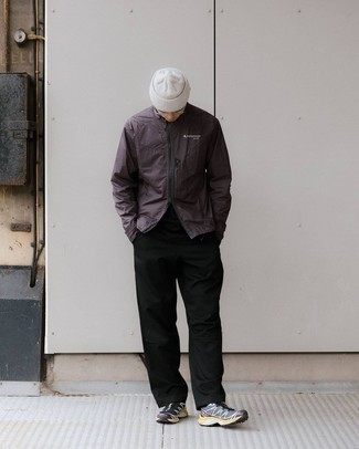 Какие ветровки носить с черными брюками чинос