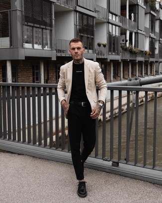 Какие пиджаки носить с черными туфлями дерби