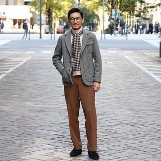 Какие пиджаки носить с черными ботинками дезертами