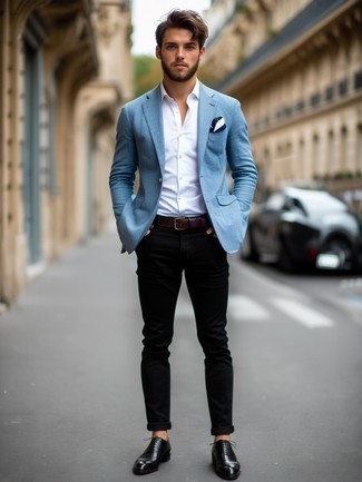 Какие броги носить с черными классическими брюками