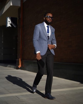 Какие броги носить с черными классическими брюками