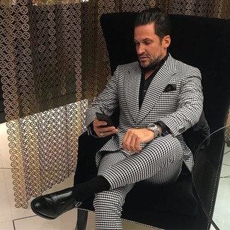 Какие монки носить с черными классическими брюками