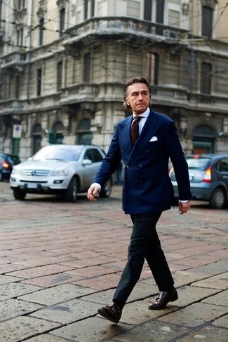 Какие монки носить с черными классическими брюками