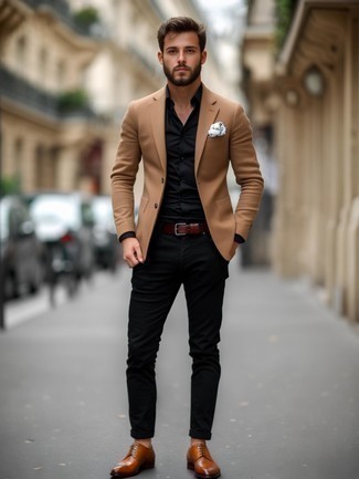 С чем носить черную классическую рубашку мужчине